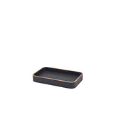 GenWare Black Wood Veneer Tray 23x13.8cm